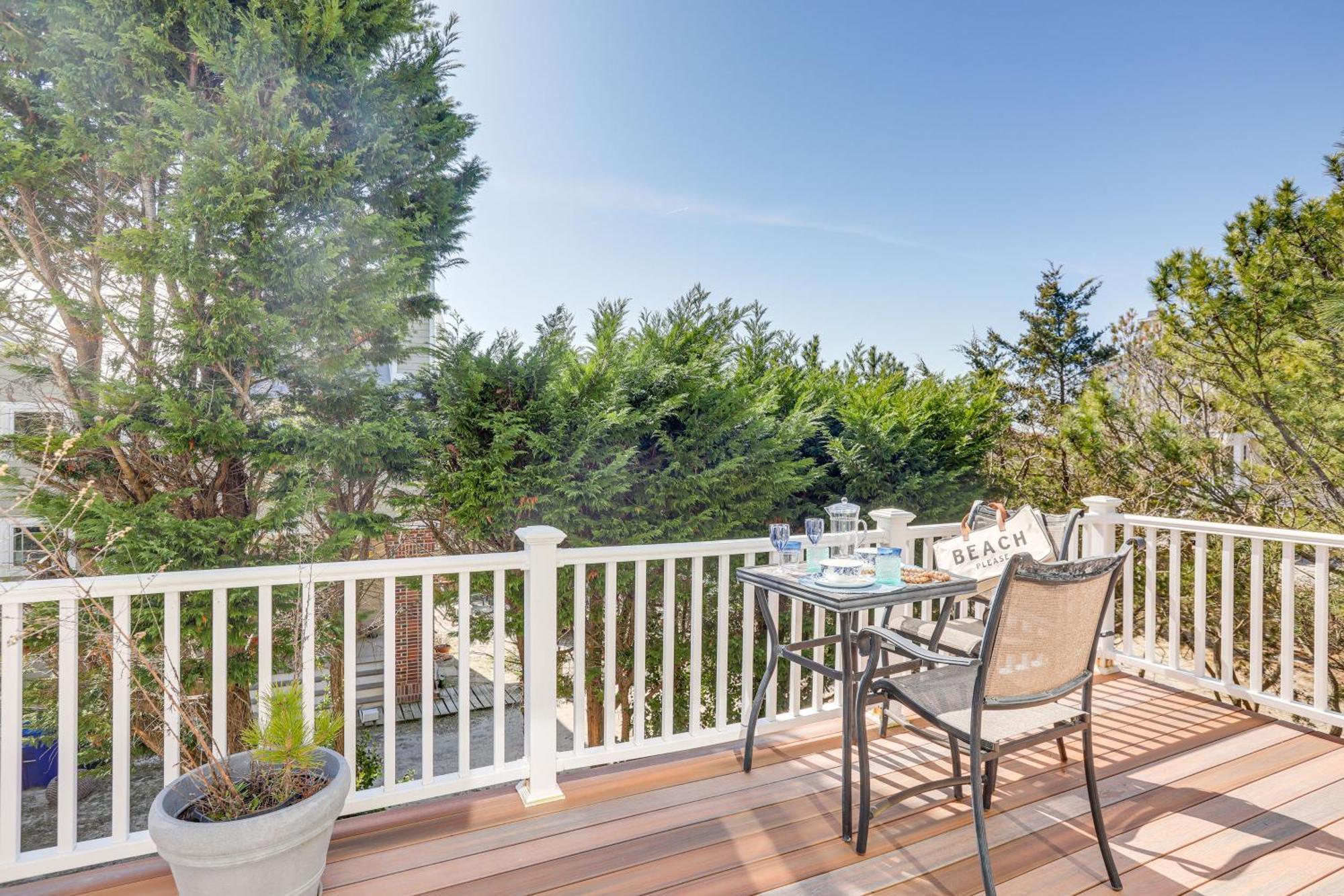 Coastal Cape May Getaway - Steps To Beach! Exteriör bild